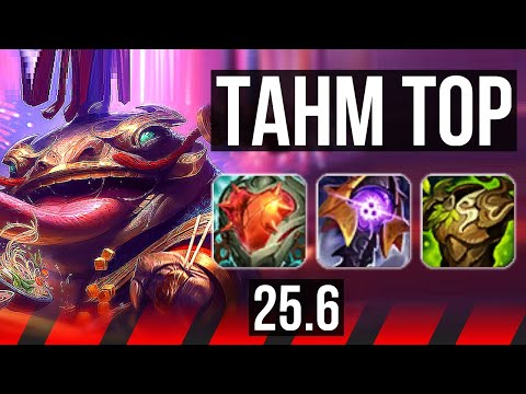 TAHM KENCH vs TRUNDLE (TOP) | 700+ games, 10/3/8, Godlike | EUW Diamond | 25.6