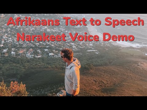 Afrikaans test to speech - make video and audio files easily with Narakeet