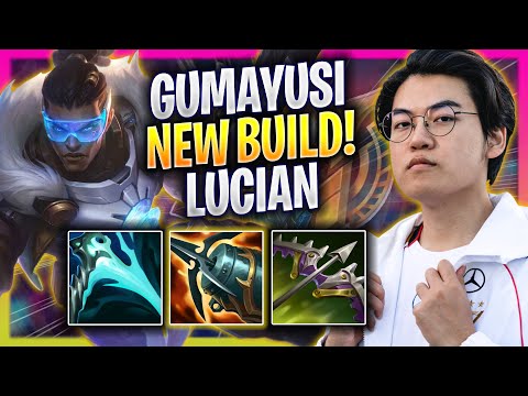 GUMAYUSI TRIES NEW LUCIAN BUILD IN THE NEW NOXUS SEASON! - T1 Gumayusi Plays Lucian ADC vs Corki!