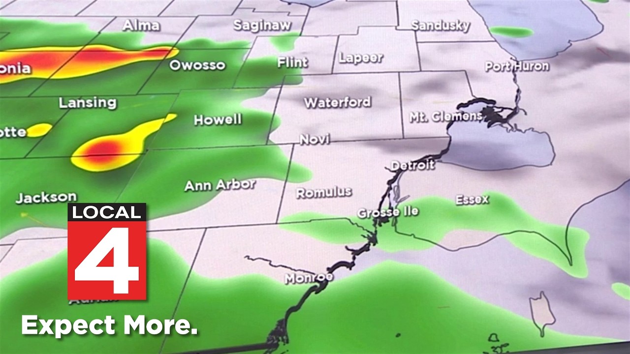 Miniatura HD: Metro Detroit weather forecast July 30, 2026 -- 4 p.m. Update