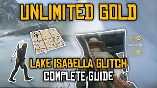 Updated Lake Isabelle Gold Glitch COMPLETE Guide. INFINITE Gold & Money in Red Dead Online