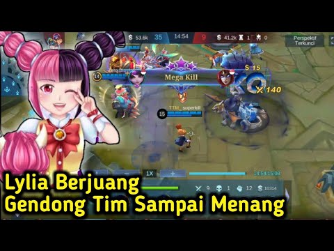 Perjuangan Lylia Gendong Tim Sampai Menang || Build Tersakit Lylia 2022