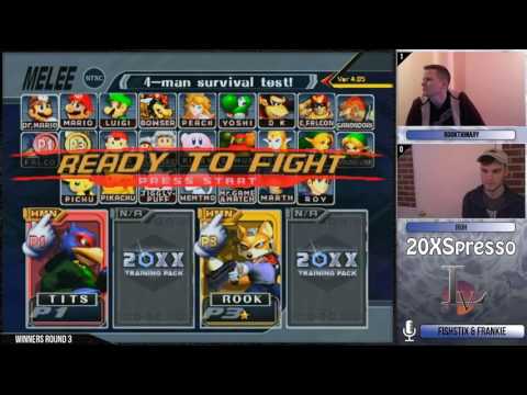 20Xspresso Skrai Series Melee: Rooktionary (Fox) Vs. Iroh (Falco) Winners Round 3