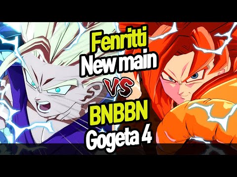 【DBFZ】 Fenritti's New main vs BNBBN's SSJ4 Gogeta 【DBFZ Pro Replays】