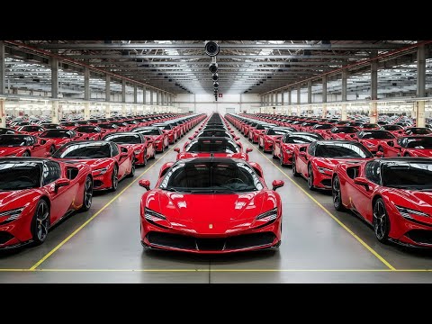 Thumbnail for Inside the Ferrari SF90 Stradale Factory | Full Supercar Build Process in 4K by Ferrari SF90 Stradale