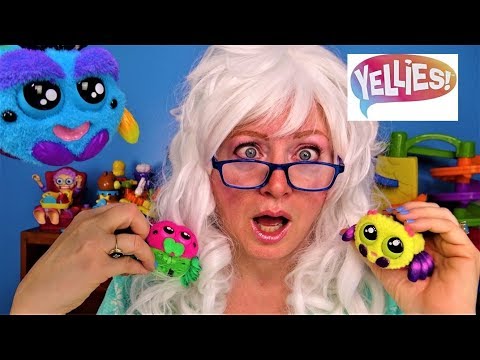 Yellies Funny Unboxing Spider Yellies Toy Granny McDonald Toys