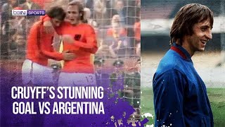 Remembering Johan Cruyff: His stunning World Cup goal vs Argentina