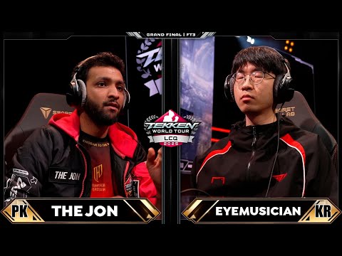 The Jon (King) vs Eyemusician (Yoshimitsu) GRAND FINAL LCQ - TWT GLOBAL FINALS 2025 - Tekken 8