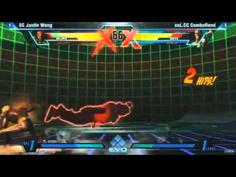 EG Justin Wong Vs Col.Cc Combofiend EVO 2012 Top 16