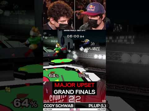 CODY VS PLUP MELEE GRAND FINALS LAST HIT LAST STOCK (WITH CROWD REACTION) - MAJOR UPSET HIGHLIGHTS