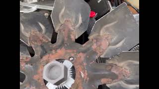 GSC 6.5L diesel radiator cooling fan replacement