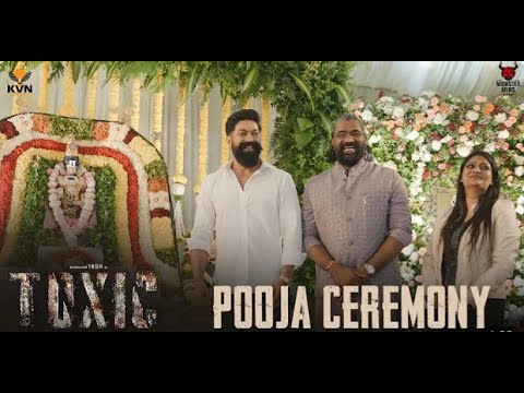 TOXIC Pooja Ceremony - Rocking Star Yash | Geetu Mohandas | KVN Productions | Monster Mind Creations