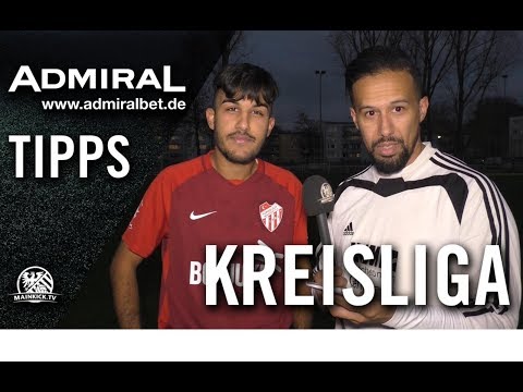 ADMIRAL-Tipps mit Abdelkarim Laaroubi (TSG 51 Frankfurt) und Can Keser (Türkgücü Frankfurt)