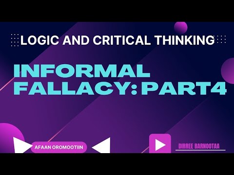 Logic Chapter 5 Part 4. Fallacies of Weak Induction (A)