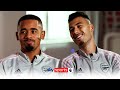 Jesus and Martinelli REVEAL all about their Brazil teammates on and off the pitch! 🇧🇷