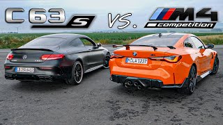 C63s AMG vs M4 Competition/M-Performance Parts🔥