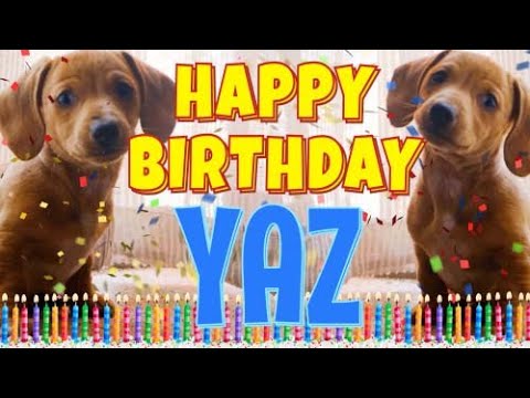 Happy Birthday Yaz! ( Funny Talking Dogs ) What Is Free On My Birthday