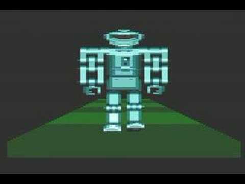 Walking Robot Demo Atari 800xl