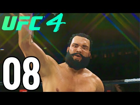 UFC 4 Heavyweight Career Mode Walkthrough Part 8 - THE BADDEST MAN ON THE PLANET!