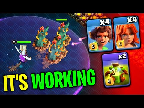 This Army is UNSTOPPABLE! | Root Rider Valkyrie TH18 3★ Strategy After Update in clash of clans