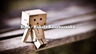 Download lagu Data - Rahsia Kesabaran ku (lirik) mp3 Download lagu Data - Rahsia Kesabaran ku (lirik) mp3