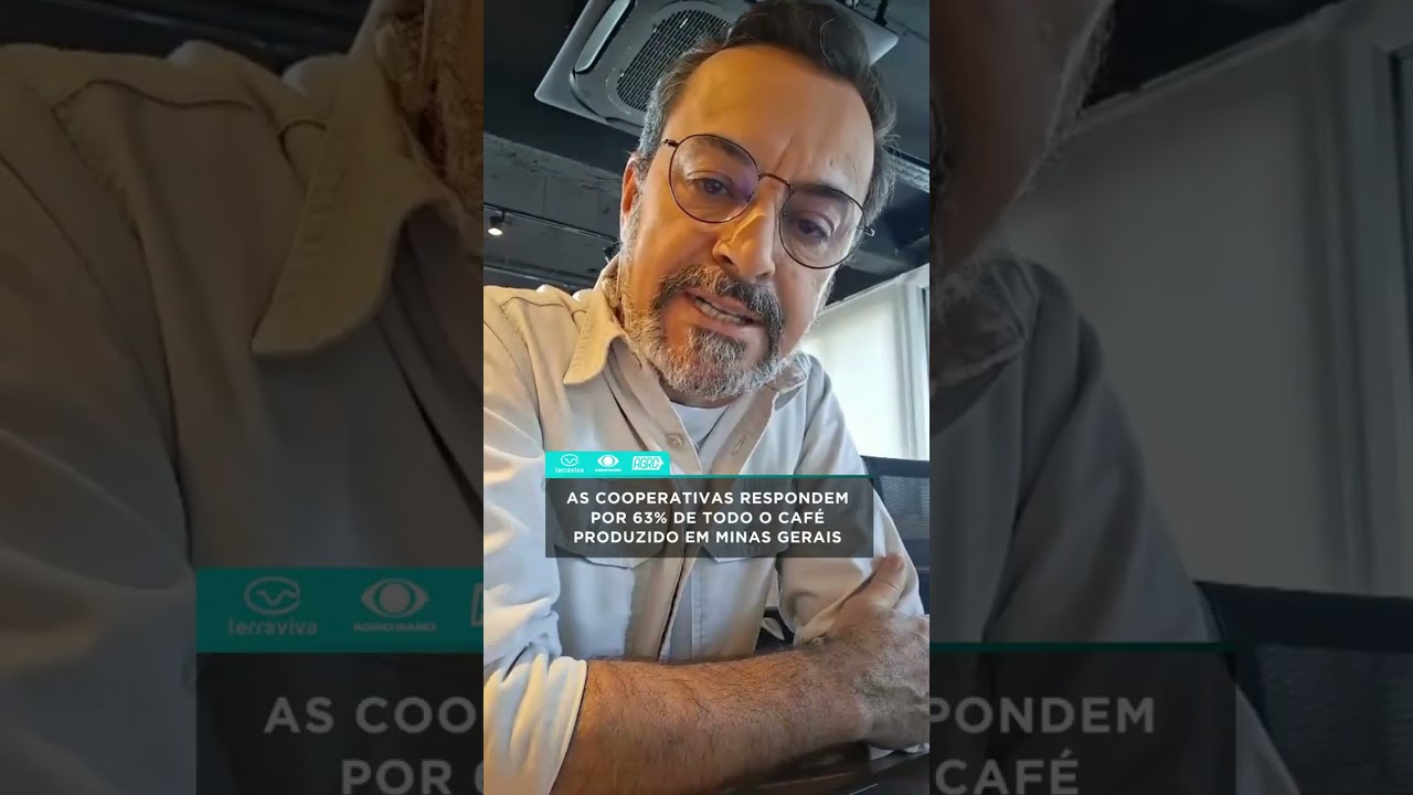 AS COOPERATIVAS RESPONDEM POR 63% DE TODO O CAFÉ PRODUZIDO EM MINAS GERAIS