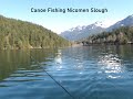 Video Thumbnail for Canoe Fishing Nicomen Slough
