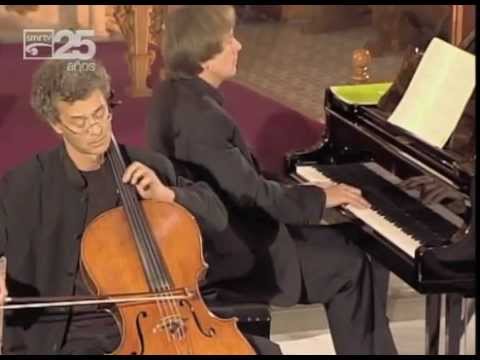 Thomas Demenga (cello), James Alexander (piano), XXI Festival de Música de Morelia, Mexico, 2009