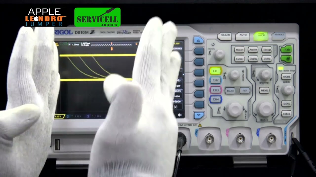 COMO UTLIZAR OSCILIOSCÓPIO NA BANCADA