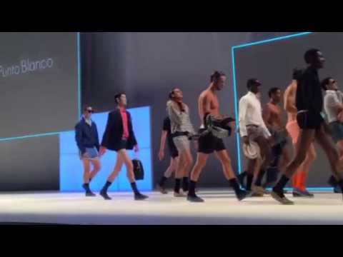 080 Barcelona Fashion - Cierre desfile Punto Blanco