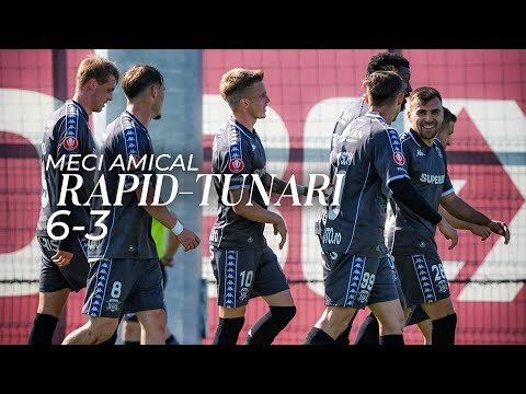 🎥 Rapid - CS Tunari 6-3 🇱🇻 #Highlights #Amical