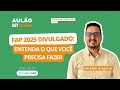 Aulão SST 96 FAP 2025 Divulgado Entenda O Que Você Precisa Fazer