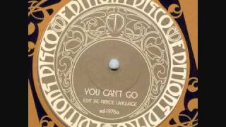 Please Don't Go -Harold Melvin & the Blue Notes -Prince Language Edit