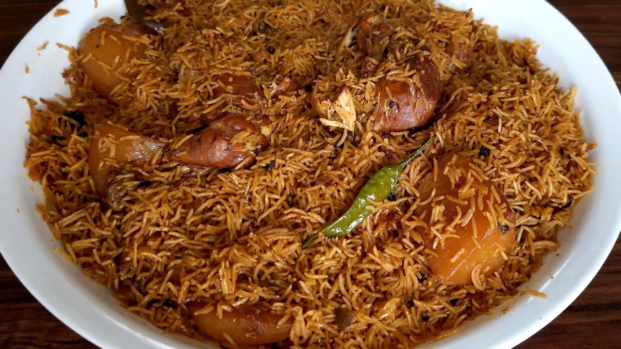 اطيب والذ كبسة دجاج سعودي