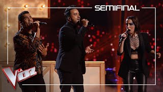 Luis Fonsi canta con Carlos Ángel y Diana &#39;Nada es para siempre&#39; | Semifinal | La Voz Antena 3 2021