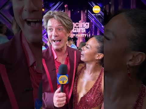 Taylor Hanson and Britt Stewart on night one of 'Dancing with the Stars'