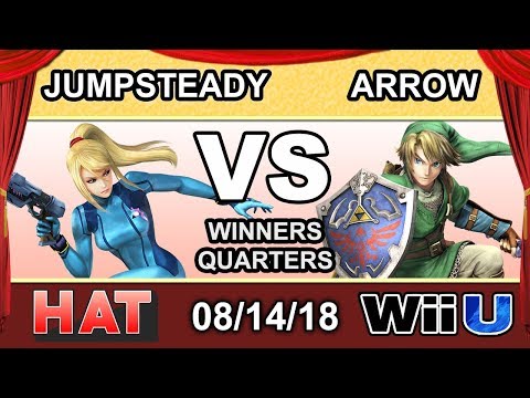 HAT 34 - Jumpsteady (Zero Suit Samus) Vs. Arrow (Link) Winners Quarters - Smash 4