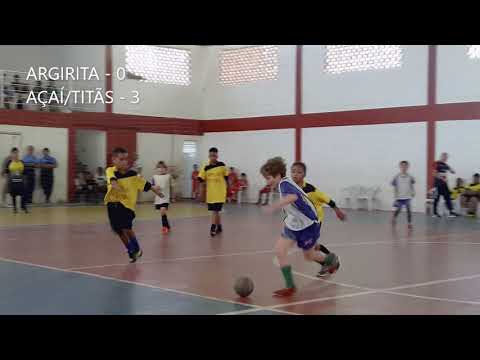 SUB-9 CIRCUITO REGIONAL DE  FUTSAL - ARGIRITA X AÇAÍ/TITÃS  - VÍDEO COM SALVE PARA OS INSCRITOS