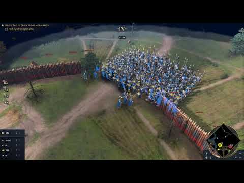 Age of Empires IV Campaign - The Battle of Formigny 1450 AD