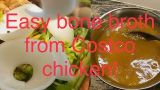 How To Make Bone Broth From Costco Rotisserie Chicken, Instant Pot. Pro Tip at The End : Daniels DIY