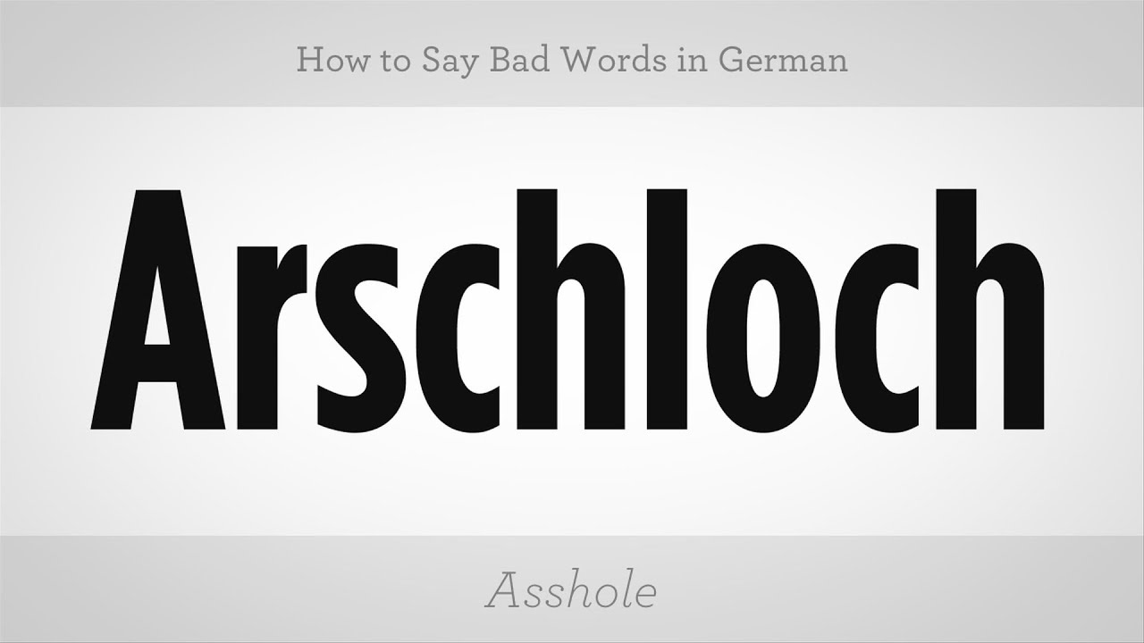 What are the swear words in German? Any Answer