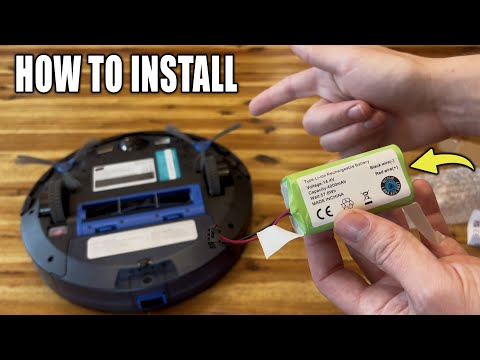 How To Install Battery Replacement For Robot Vacuum