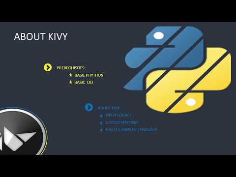 Crash course Kivy lesson 0: Introduction