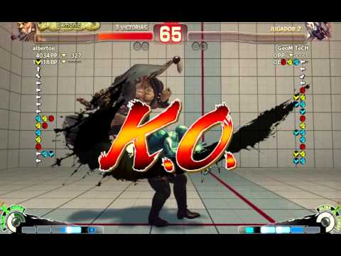 albertoii (Gouken) vs GeoM TeCH (Seth) PC Gamers 050612