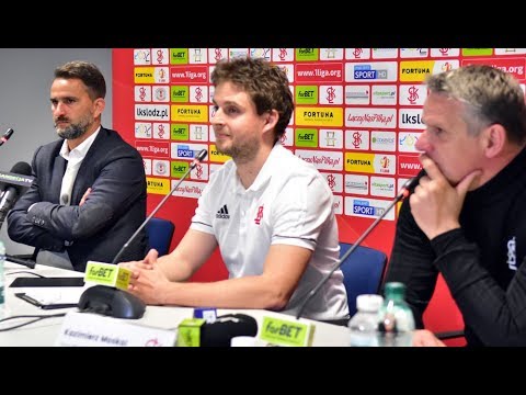 ŁKS Łódź - Sandecja 2-0 (1-0), pomeczowa konferencja