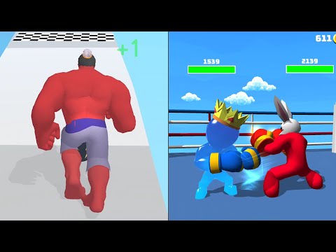 Game Comparison: Superhero Run vs Blob N Giant Gameplay - Game PikaName