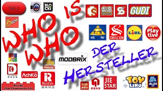 Who is Who der Hersteller - # 02 - Was ist wo drin? SEMBO, GUDI, JIESTAR, KAZI, WOMA