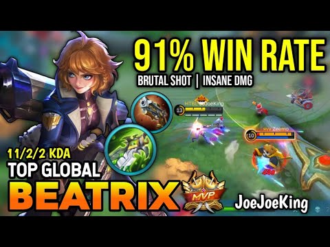 BEATRIX BEST BUILD 2022 | TOP GLOBAL BEATRIX GAMEPLAY | MOBILE LEGENDS✓
