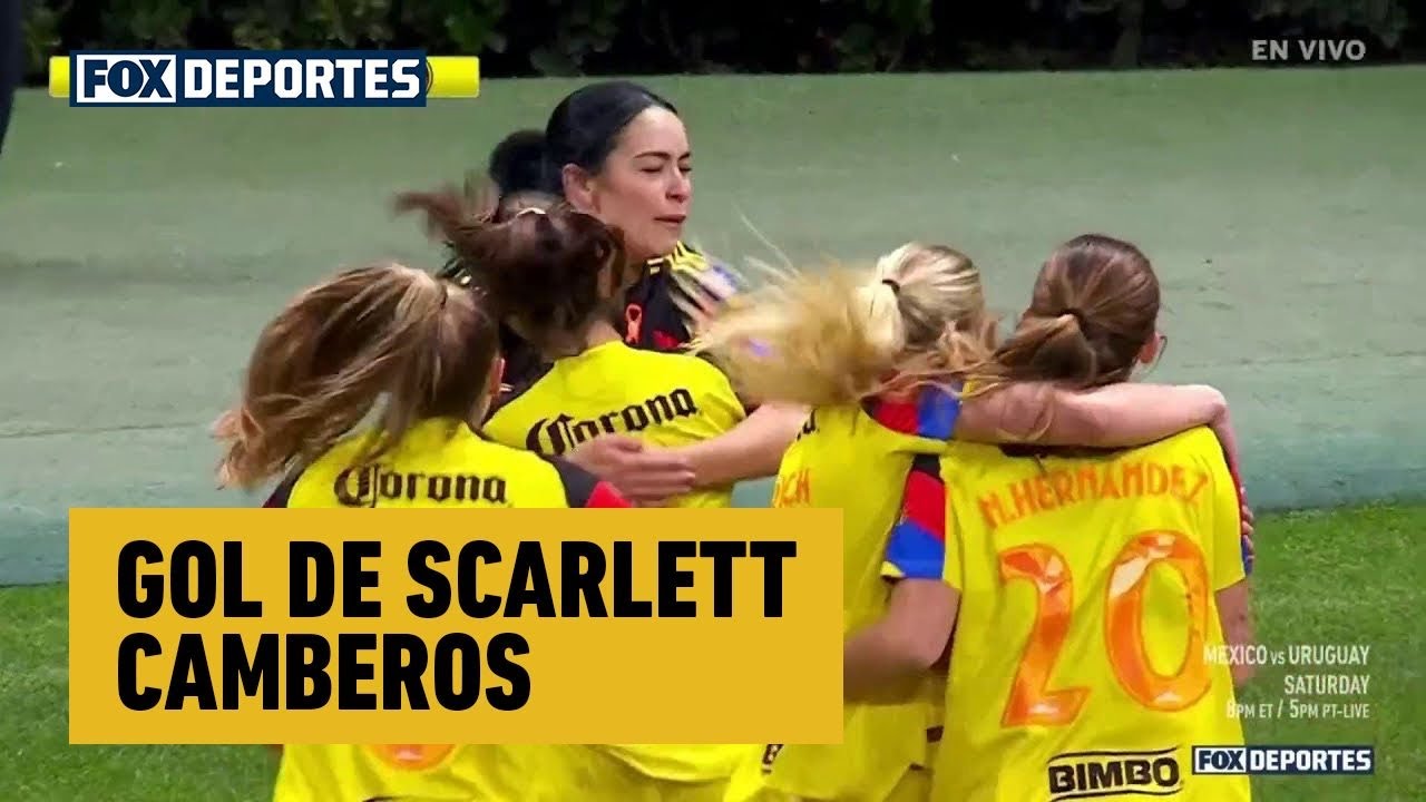 🤩🔥 GOL DE SCARLETT CAMBEROS. | Guadalajara 0-1 Club América | Semifinales | Liga MX Femenil