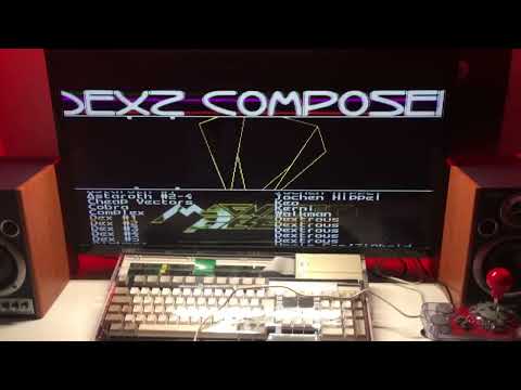 Chip tunes on Amiga 1200 SID tunes on Paula